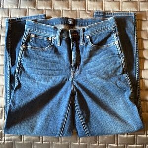 NWOT Jcrew hi rise vintage straight jeans